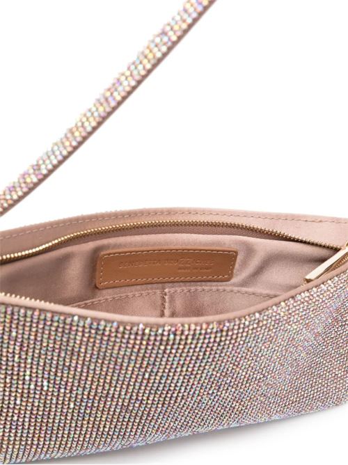 Borsa con decorazione in strass rosa BENEDETTA BRUZZICHES | SS24016030